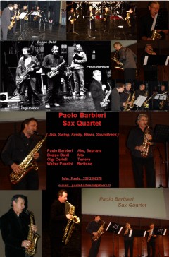 Paolo Barbieri Sax Quartet - Beppe Baldi